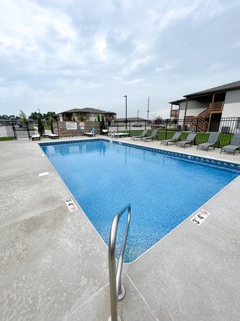 the pool at our apartments is available for residents to use